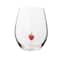 Hello Honey® 4.75" Round Stemless Wine Glass Set